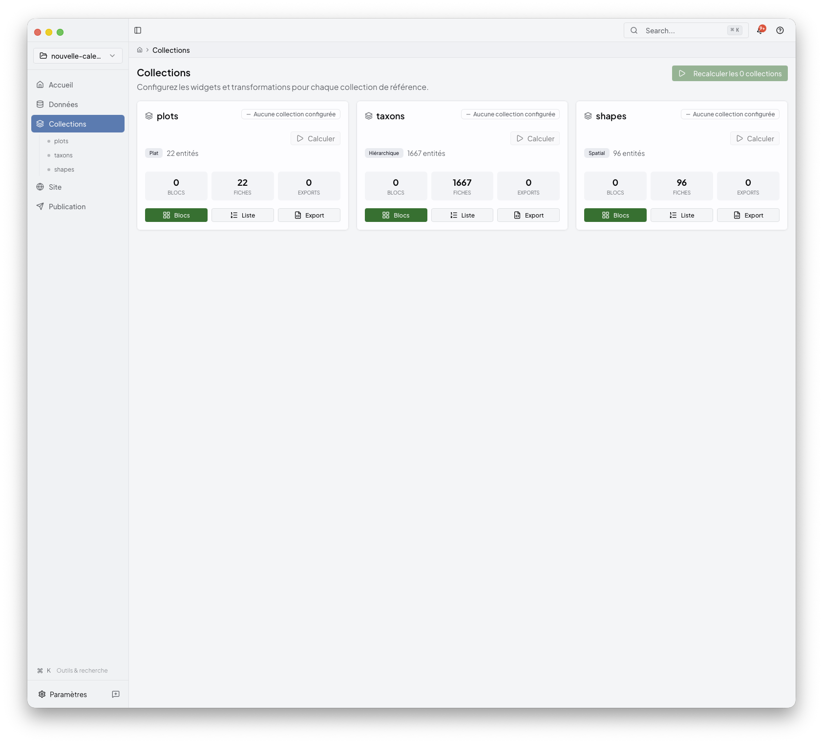 Collections overview
